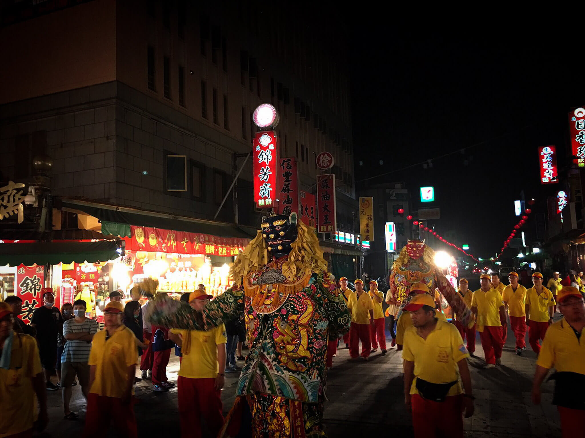 2016年 3月 20下午入廟的莊儀團（吳政賢 攝）