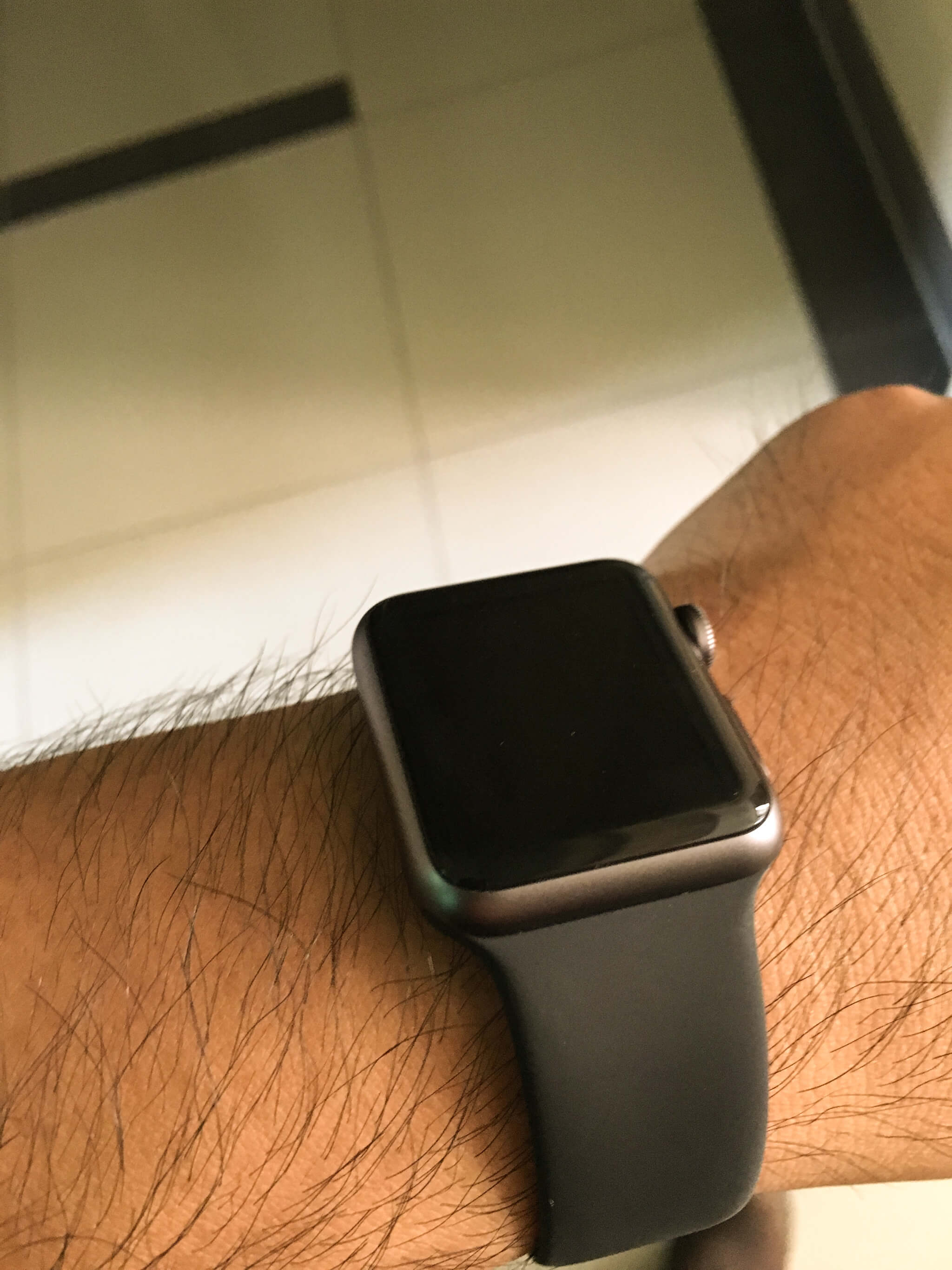 待機中的 Apple Watch